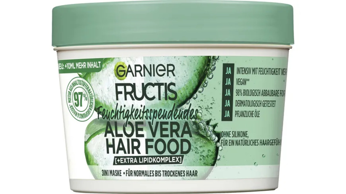 Bild 1 von Garnier Fructis Maske HARIFOOD AloeVera