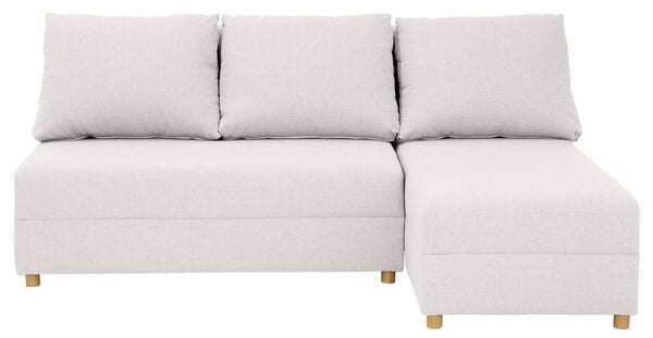 Bild 1 von INOSIGN Ecksofa Mick, Longchair links/rechts montierbar, wahlweise mit Bettfunktion, Beige