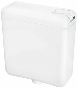 CORNAT Spülkasten weiß, 3-seitige Anschlussmöglichkeit