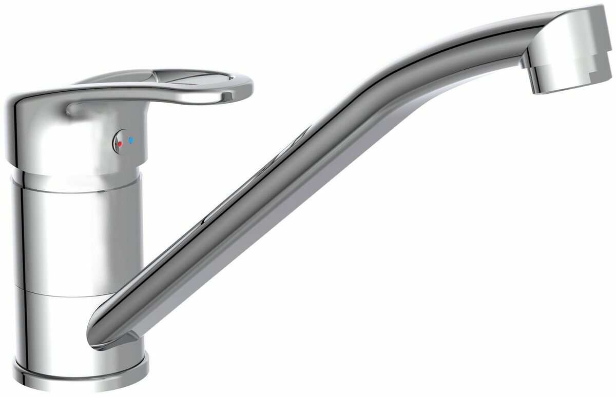 Bild 1 von Schütte Spültischarmatur DANTE 360° schwenkbarer Wasserhahn, Mischbatterie, Spültischarmatur in Chrom