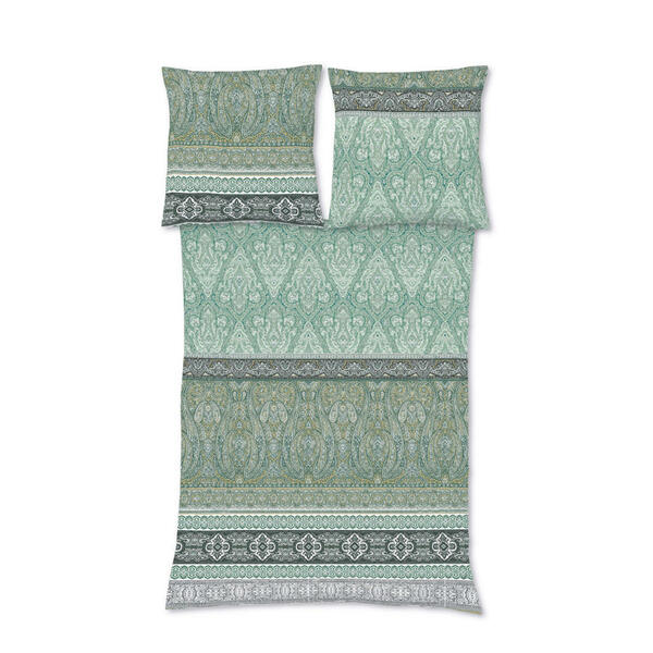 Bild 1 von Fleuresse Bettwäsche Modern Classic, Grün, Textil, Paisley, 135 cm, pflegeleicht, atmungsaktiv, hautfreundlich, bügelleicht, schadstoffgeprüft, Schlaftextilien, Bettwäsche, Bettwäsche