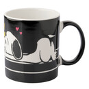 Bild 1 von Peanuts Tasse mit Henkel SCHWARZ / WEISS