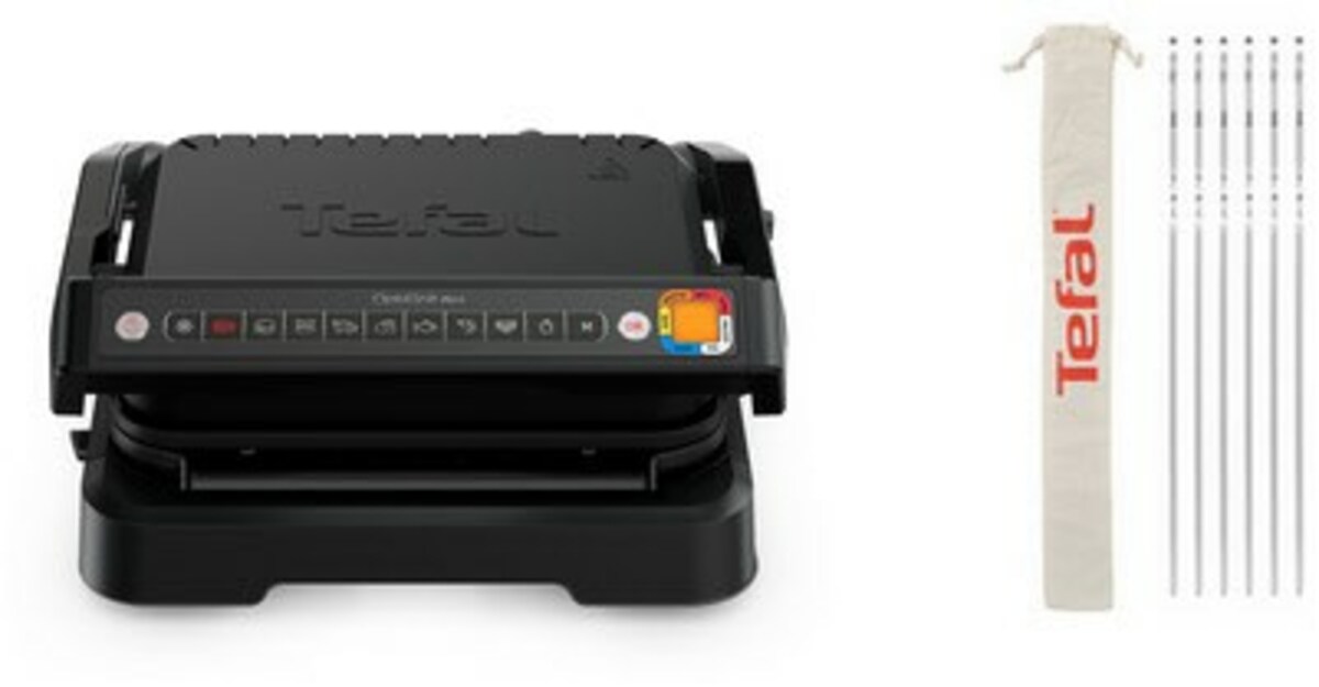 Bild 1 von GC7748 Optigrill+Spieße-Set (6 St.) Kontaktgrill