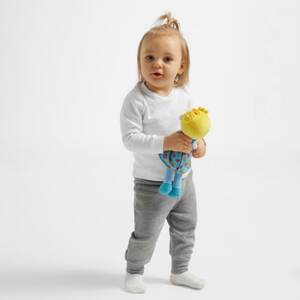 Baby Wohlfühlhose mit Bequembund JAKO-O, Baumwolle Grau