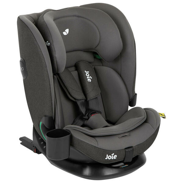 Bild 1 von Joie Kinderautositz I-Bold R129, Grau, Textil, 46.2-50.6x62.9-83.1x46.2-46.9 cm, ECE R 129, 5-Punkt-Gurtsystem, abnehmbarer und waschbarer Bezug, Gurtlängenverstellung, höhenverstellbare Kopfstütz