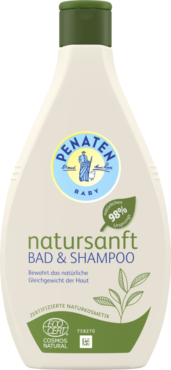 Bild 1 von Penaten Baby Bad & Shampoo natursanft