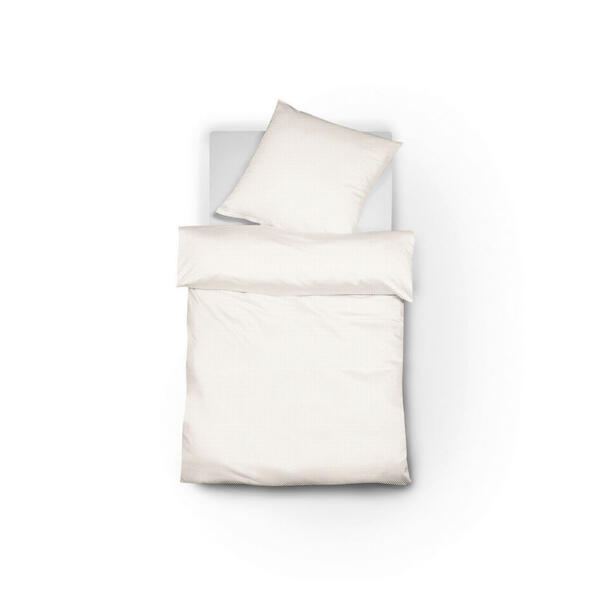 Bild 1 von Fleuresse Bettwäsche Porto, Beige, Textil, Uni, 155 cm, pflegeleicht, atmungsaktiv, hautfreundlich, bügelleicht, schadstoffgeprüft, Schlaftextilien, Bettwäsche, Bettwäsche