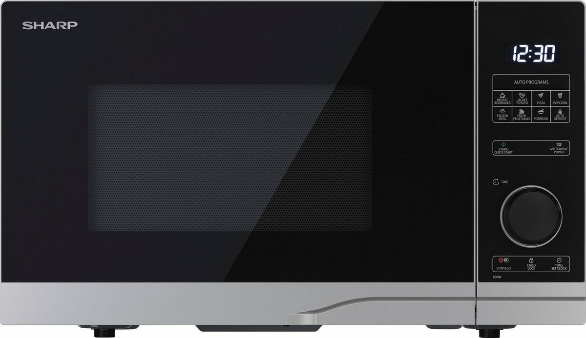 Bild 1 von Sharp Mikrowelle YC-PS254AE-S, Mikrowelle, 25 l