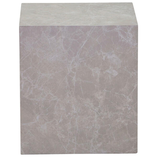 Bild 1 von Mid.you Beistelltisch, Hellgrau, Marmoroptik, rechteckig, 40x45.5x40 cm, Wohnzimmer, Wohnzimmertische, Beistelltische