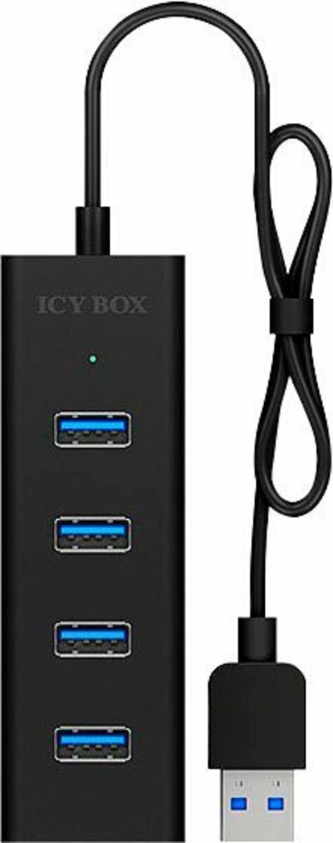 Bild 1 von ICY BOX ICY BOX 4 Port USB 3.0 Hub Computer-Adapter