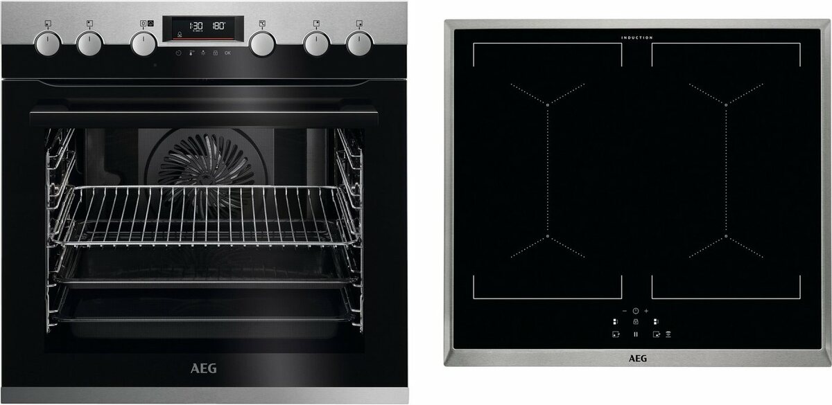 Bild 1 von AEG Induktions Herd-Set TEAMH3PID2, Pyrolyse-Selbstreinigung