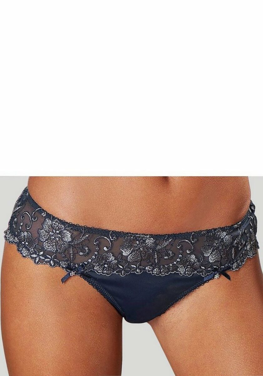 Bild 1 von LASCANA String Wanda Dessous mit Stickerei Spitze in blumiger Optik