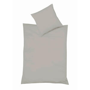 Fleuresse Bettwäsche Provence, Grau, Textil, Uni, 200 cm, pflegeleicht, atmungsaktiv, hautfreundlich, bügelleicht, schadstoffgeprüft, Schlaftextilien, Bettwäsche, Bettwäsche