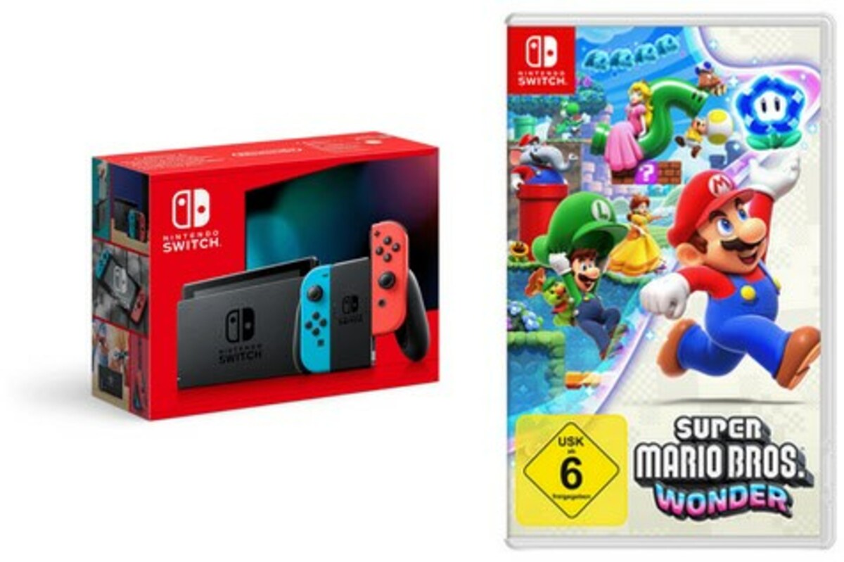 Switch Konsole Inkl Super Mario Bros Wonder Von Euronics F R