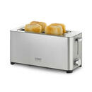 Bild 1 von Caso Design Toaster Classico, Edelstahl, 40x18.5x11.5 cm, CE, Brötchenaufsatz, Auftaufunktion, Aufwärmfunktion, Küchengeräte, Toaster