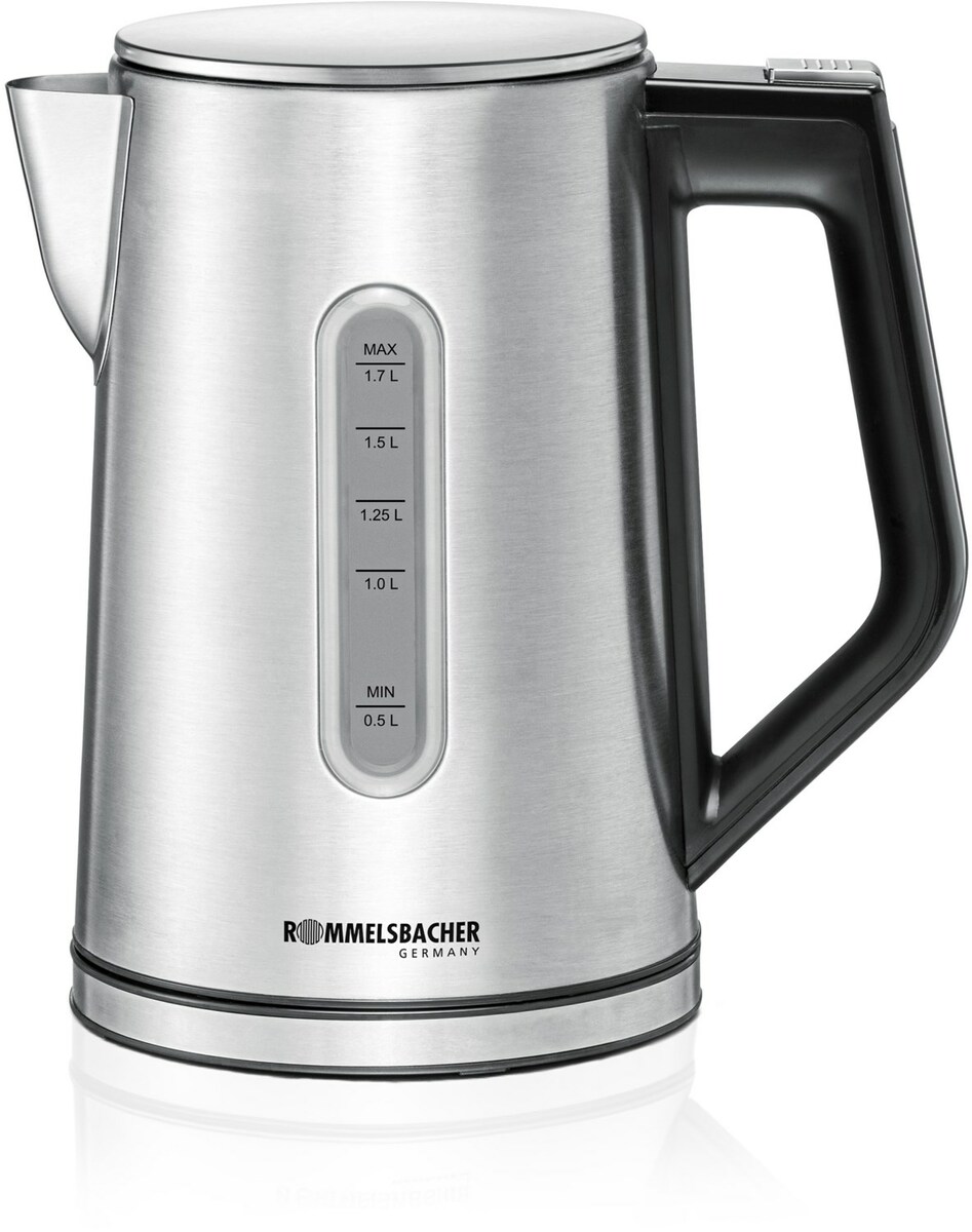 Bild 1 von WK 3000 Wasserkocher edelstahl/schwarz