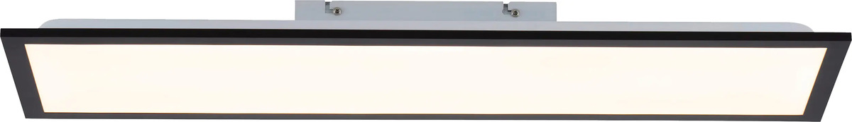 Bild 1 von Leuchten Direkt LED Deckenleuchte Flat schwarz 79,5 x 24,5 cm warmweiß