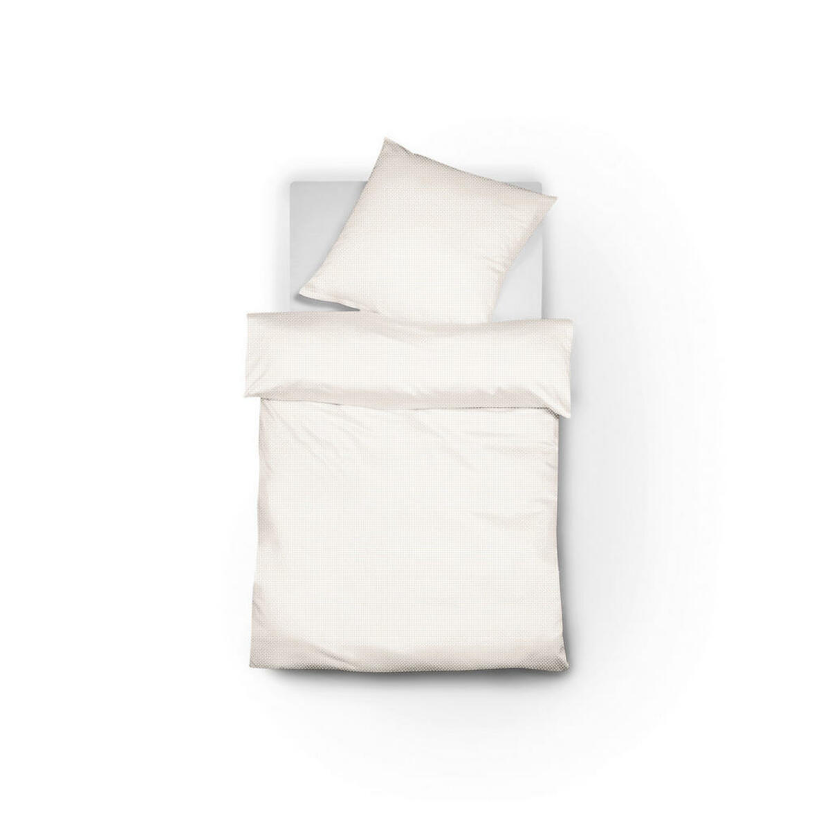 Bild 1 von Fleuresse Bettwäsche Porto, Beige, Textil, Uni, 200 cm, pflegeleicht, atmungsaktiv, hautfreundlich, bügelleicht, schadstoffgeprüft, Schlaftextilien, Bettwäsche, Bettwäsche
