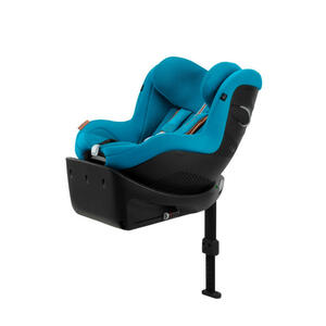 Cybex Reboarder-Kindersitz Sirona G i-Size, Türkis, Textil, 44x75 cm, ECE R 129 i-Size, 5-Punkt-Gurtsystem, abnehmbarer und waschbarer Bezug, höhenverstellbare Kopfstütze, integriertes Gurtsystem,