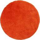 Bild 1 von Teppich Shaggy rund, Ø 130 cm Orange