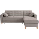 Bild 1 von Livetastic Ecksofa, Beige, Textil, 3-Sitzer, Füllung: Schaumstoff, seitenverkehrt montierbar, L-Form, 231x160 cm, Armlehnen seitenverkehrt montierbar, Wohnzimmer, Sofas & Couches, Wohnlandschaften,