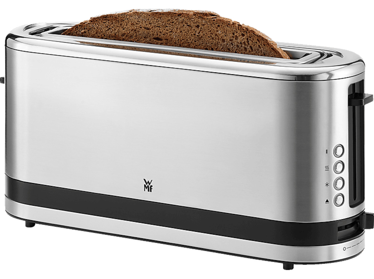 Bild 1 von WMF 04.1412.001 KÜCHENminis® Toaster Edelstahl matt (900 Watt, Schlitze: 1)