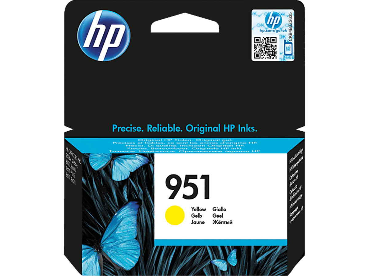 Bild 1 von HP 951 Tintenpatrone Gelb (CN052AE)