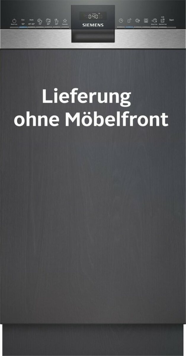 Bild 1 von SIEMENS teilintegrierbarer Geschirrspüler iQ500, SR55ZS10ME, 10 Maßgedecke