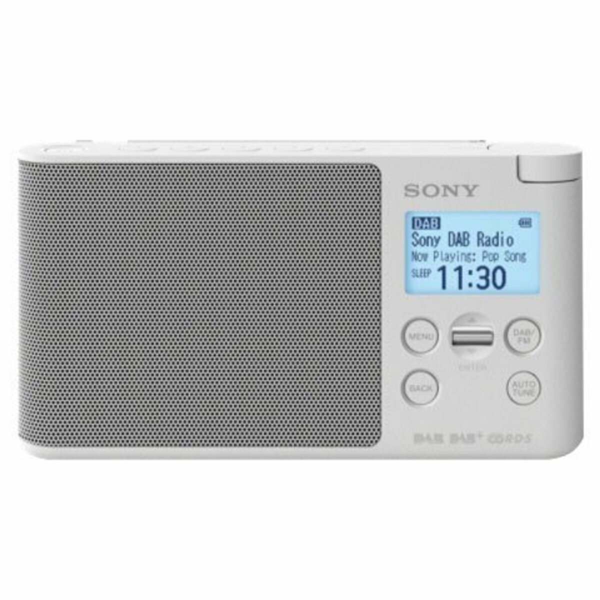 Bild 1 von Sony XDR-S41D Tragbares- Digitalradio (DAB) (Digitalradio (DAB), FM-Tuner, UKW mit RDS, 0,65 W)