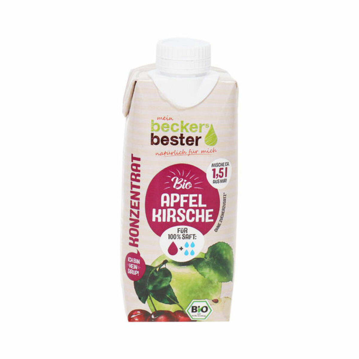 Bild 1 von beckers bester BIO Apfel-Kirschsaft Konzentrat