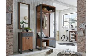 Garderobe  Detif ¦ braun ¦ Maße (cm): B: 155 H: 45 Flur- & Dielenmöbel > Garderoben Sets - Sconto