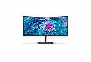 Philips 346E2CUAE Curved-Gaming-Monitor (86,36 cm/34 , 3440 x 1440 px, 1 ms Reaktionszeit, 100 Hz, VA LCD)"