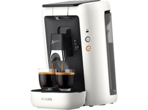 PHILIPS SENSEO® CSA260/10 Maestro mit Kaffeestärkewahl und Memo-Funktion, 1.2L Wassertank, Padmaschine, Star White