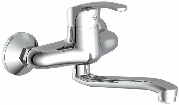 Bild 1 von Schütte Spültischarmatur ORAZI schwenkbarer Wasserhahn Küche für Wandmontage