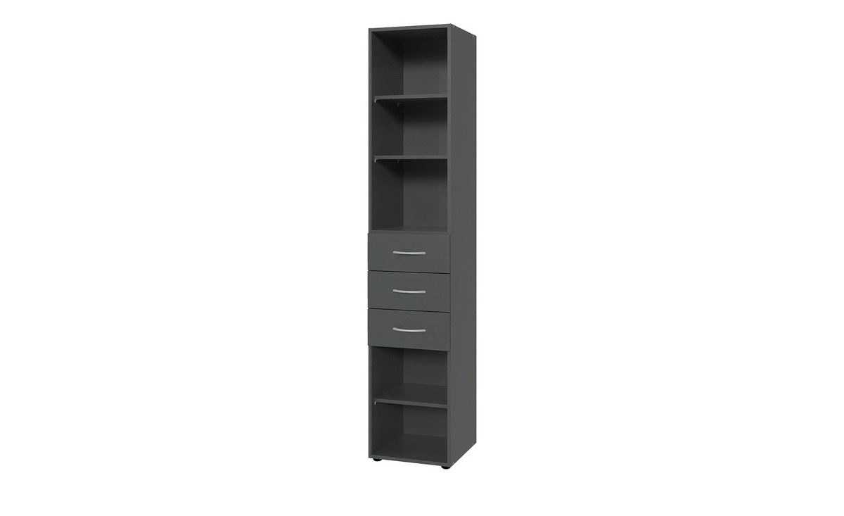 Bild 1 von Regal  Multischrank-System ¦ grau ¦ Maße (cm): B: 30 H: 185 T: 40 Regale > Wandregale - Sconto