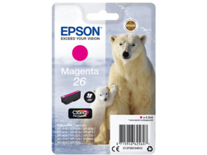 EPSON Original Tintenpatrone Magenta (C13T26134012)