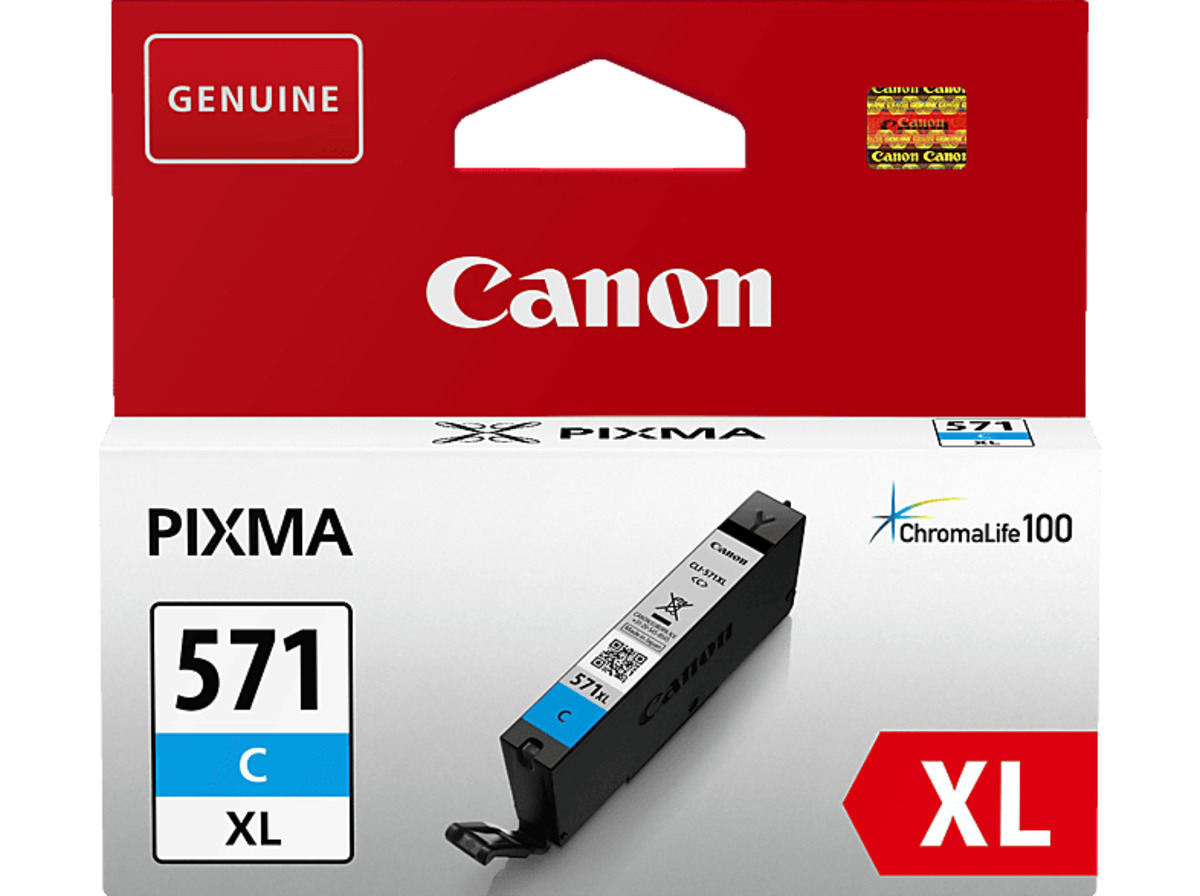 Bild 1 von CANON CLI 571XL C Tintenpatrone Blau (0332C001)