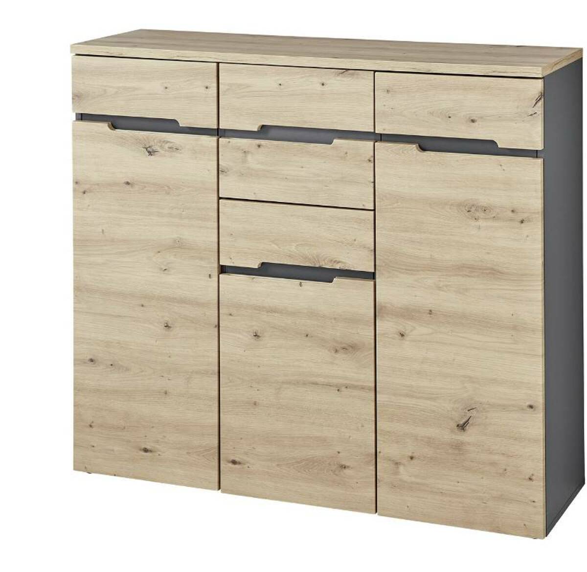 Bild 1 von Voleo XL-Highboard DETROIT, Holznachbildung