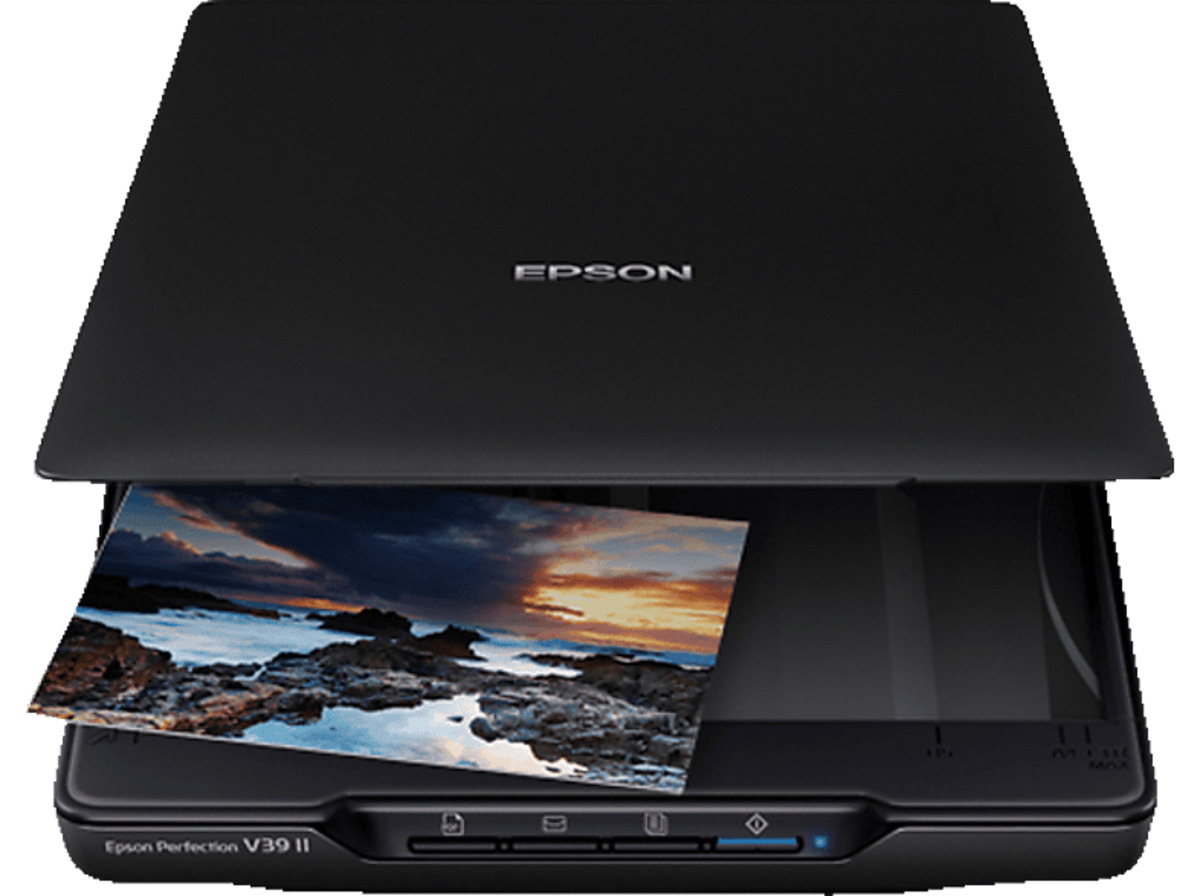 Bild 1 von EPSON Perfection V39II Flachbett-Scanner , 4800 x dpi, Contact Image Sensor (CIS)