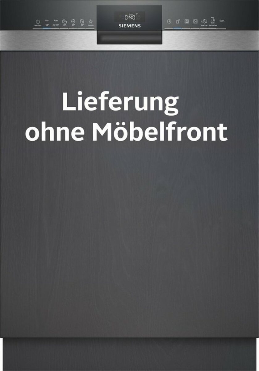 Bild 1 von SIEMENS teilintegrierbarer Geschirrspüler iQ300, SN53HS01AE, 13 Maßgedecke