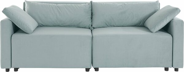 Bild 1 von INOSIGN 2-Sitzer Marva 2tlg., beide Elemente ausziehbar für Bettfunktion, mit Bettkasten, Blau