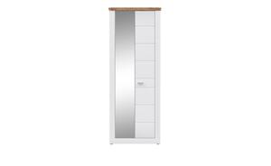 Garderobenschrank ¦ weiß ¦ Maße (cm): B: 79 H: 204 T: 37 Flur- & Dielenmöbel > Garderobenschränke - Sconto