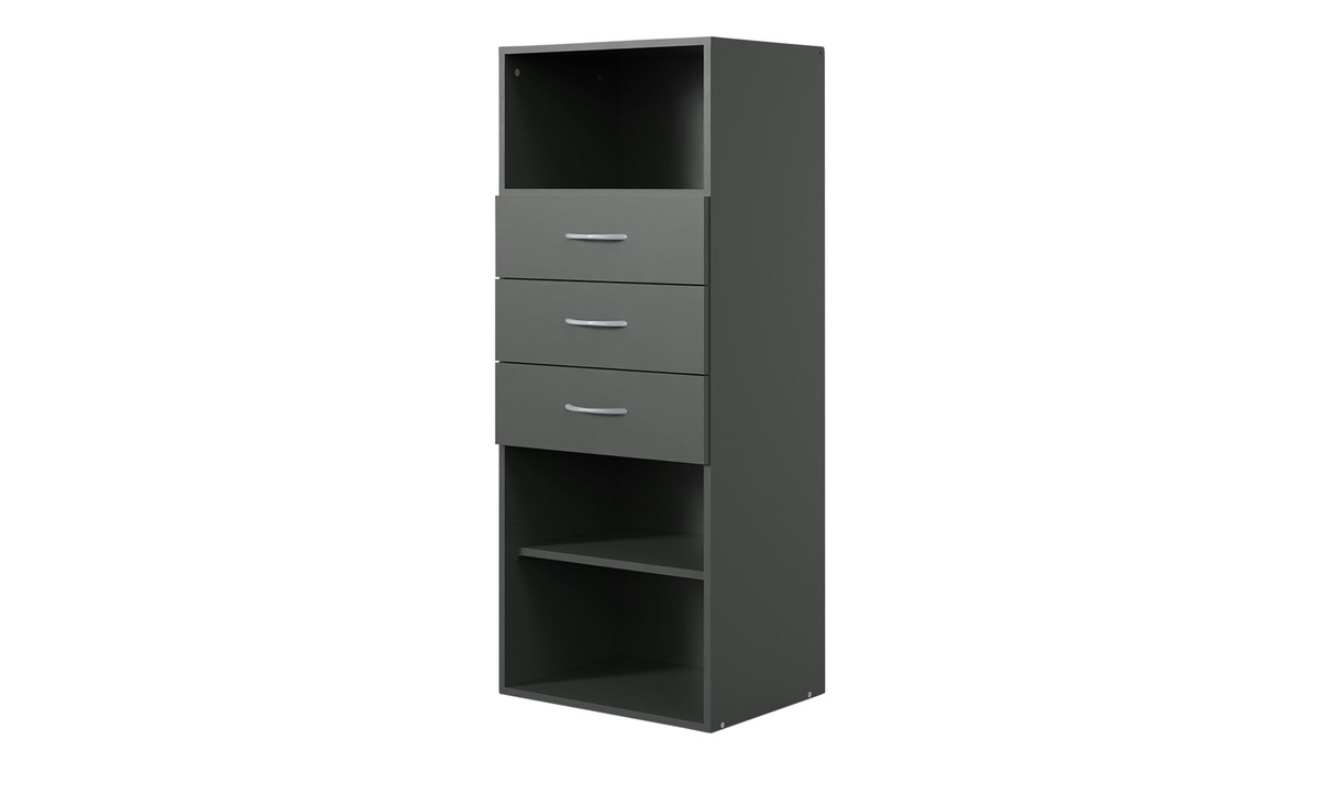 Bild 1 von Regal  Multischrank-System ¦ grau ¦ Maße (cm): B: 40 H: 126 T: 40 Regale > Wandregale - Sconto