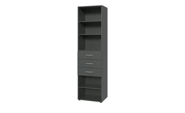 Bild 1 von Regal  Multischrank-System ¦ grau ¦ Maße (cm): B: 50 H: 185 T: 40 Regale > Wandregale - Sconto