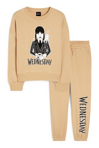 C&A Wednesday-Set-Sweatshirt und Jogginghose-2 teilig, Braun, Größe: 128