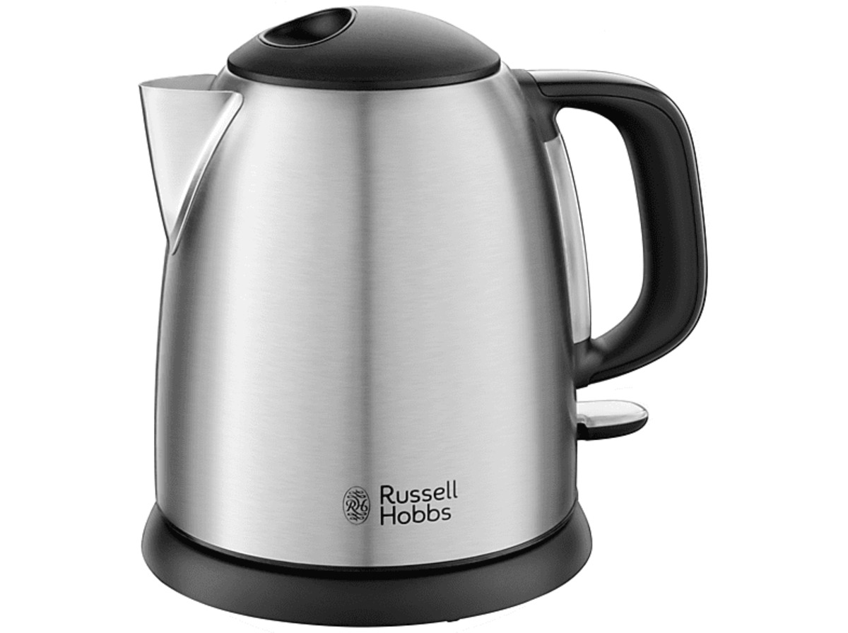 Bild 1 von RUSSELL HOBBS 24991-70 Adventure Mini Wasserkocher, Edelstahl/Schwarz