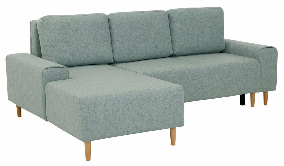 Bild 1 von INOSIGN Ecksofa Samu, wahlweise mit Bettfunktion und Bettkasten, Grün