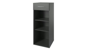 Regal  Multischrank-System ¦ grau ¦ Maße (cm): B: 30 H: 98 T: 40 Regale > Wandregale - Sconto