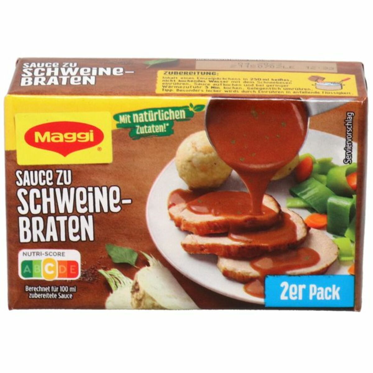 Bild 1 von Maggi 2 x Sauce zu Schweinebraten, 2er Pack