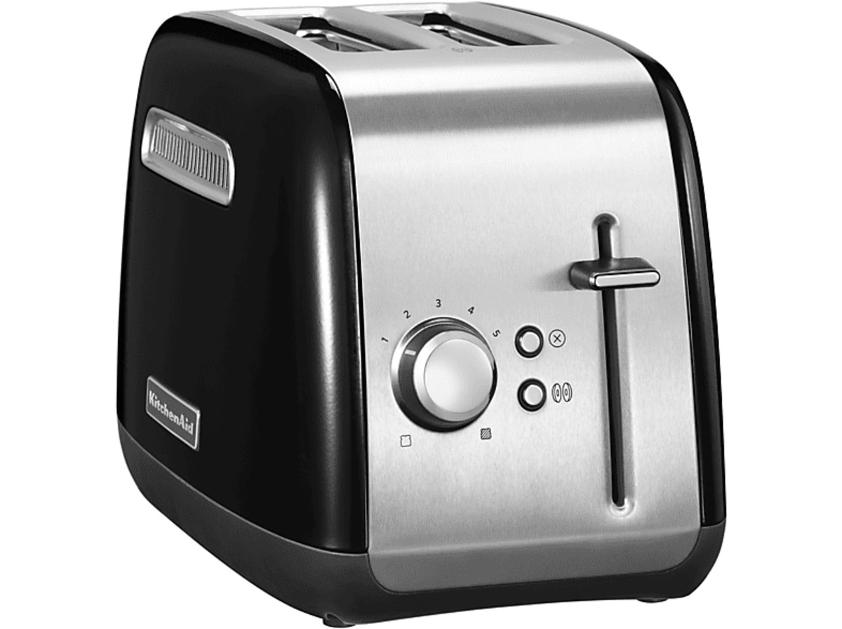 Bild 1 von KITCHENAID 5KTMT2115EOB Classic Toaster Onyxschwarz (1100 Watt, Schlitze: 2)